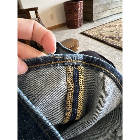 Men's WESC 366 Rinse Stretch Slim Cotton 5-Pocket Blue Jeans Sz 29 Selvedge - Picture 10 of 12